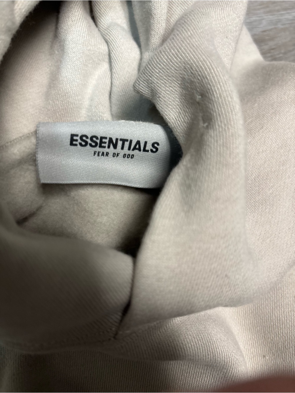 Fw20 fear of god essentials Olive hoodie - Picture 3 of 7
